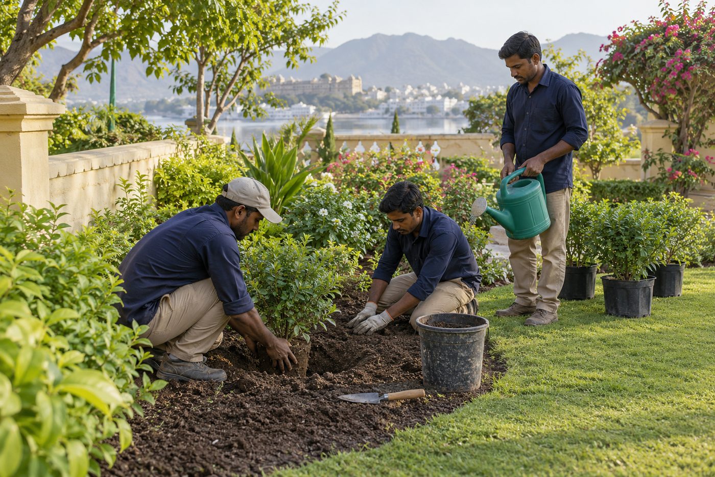 Illustration: planting and soil preparation