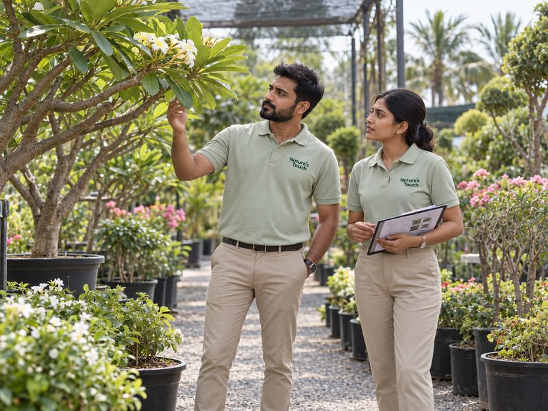Illustration: nursery selection and sourcing